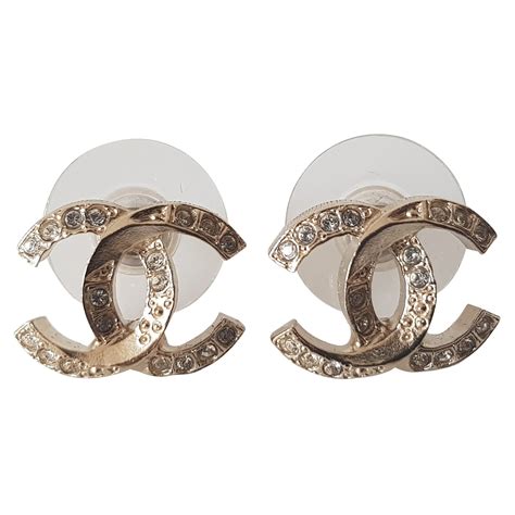 chanel boucles d'oreille|boucle d'oreille chanel femme.